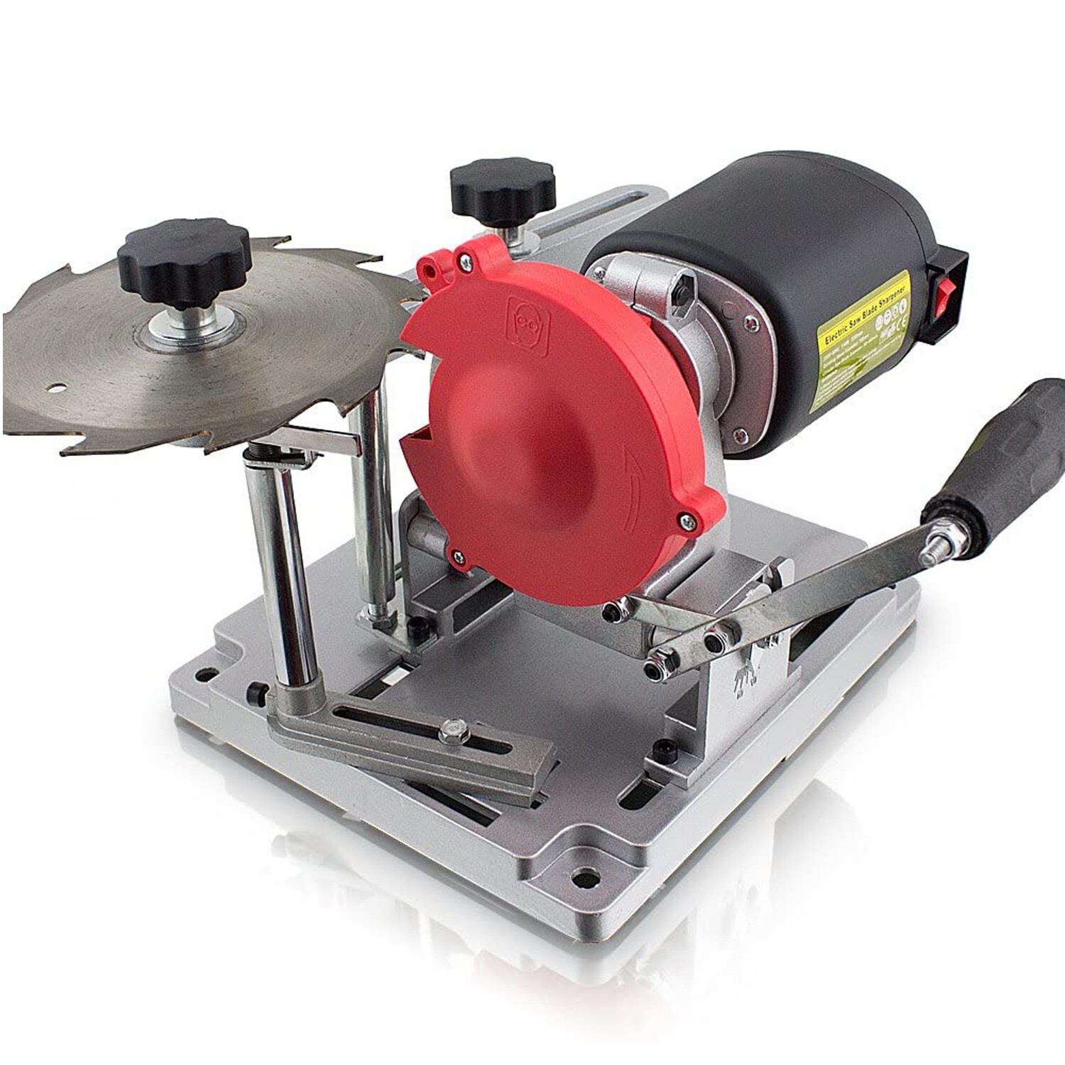 Corded Circular Saw Blade Sharpener With Diamond & Emery Whe...