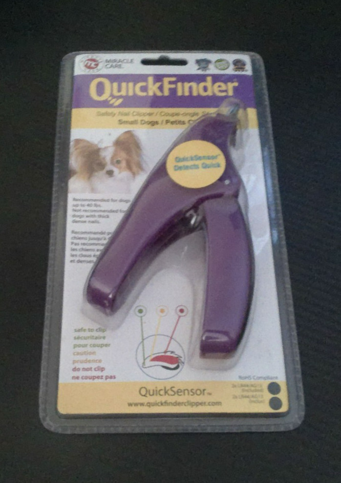 Miracle Care Safety Purple Nail Clipper for Small Dogs (Up t...