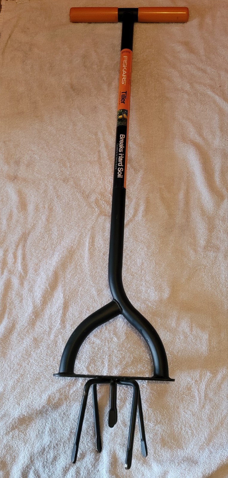 Fiskars Garden Tool 40" Steel Tiller Model 7990