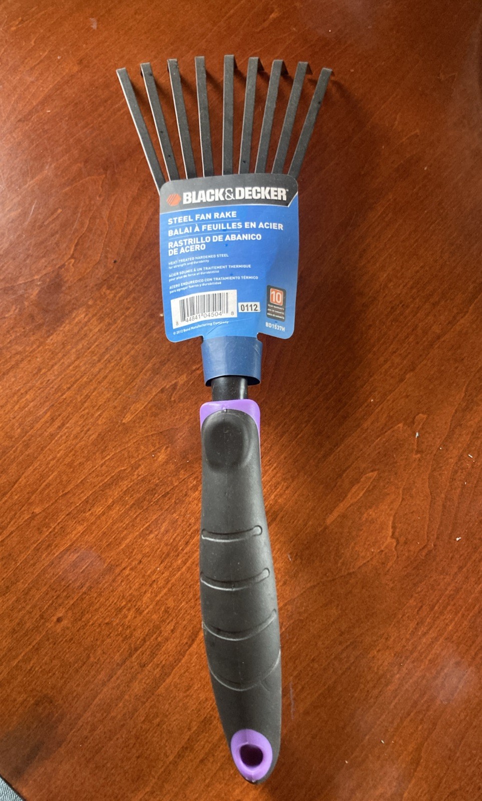 Black And Decker Steel Fan Rake