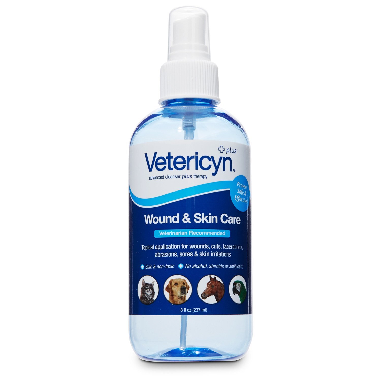 Vetericyn Plus Animal Wound & Skin Care Pump - 8 oz