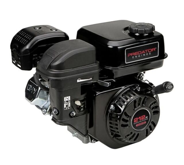 Predator 6.5 HP Engine - 212cc OHV Horizontal Shaft Gas Engi...