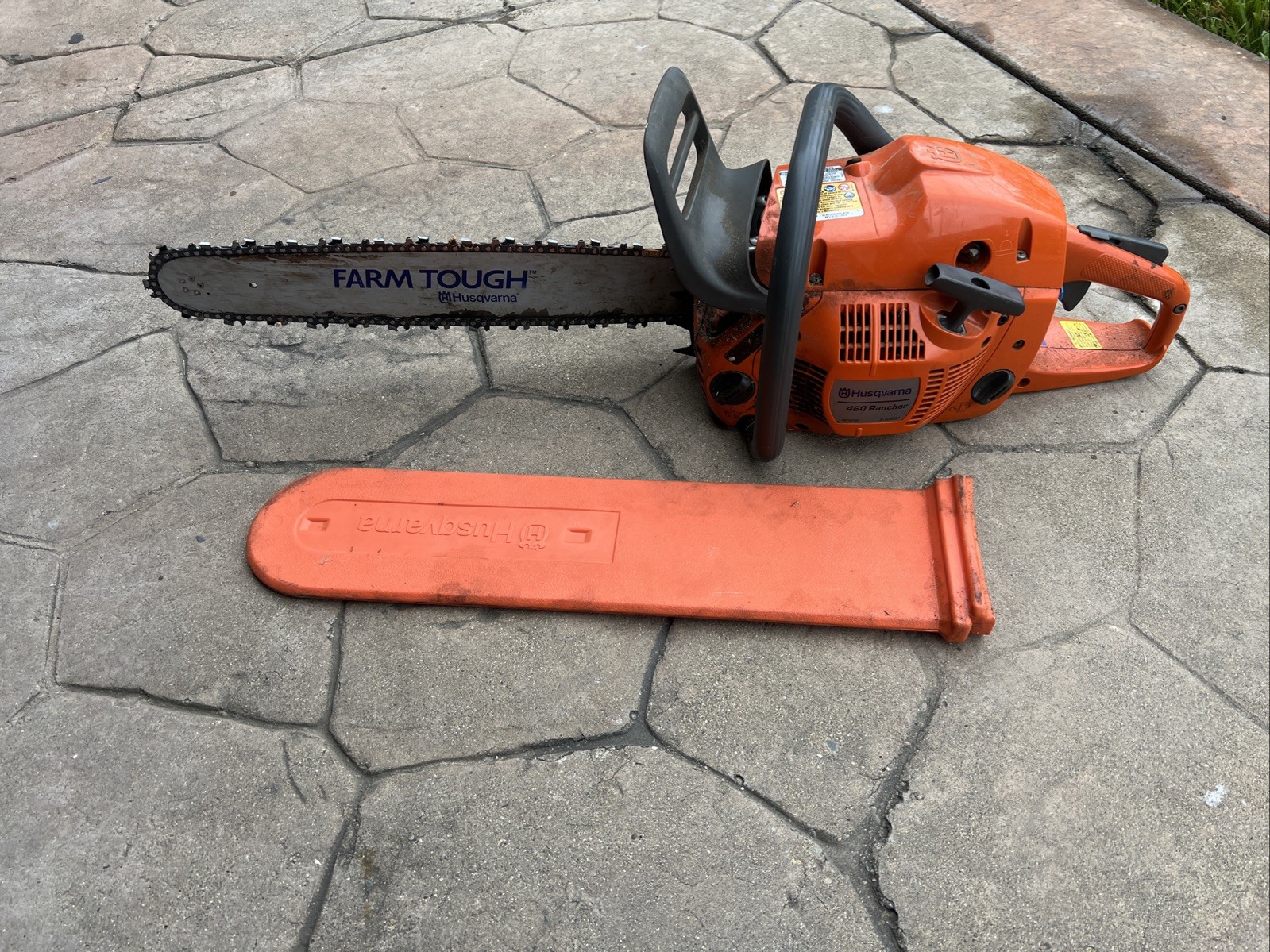 Husqvarna 460 Rancher Gas Chainsaw, 20" Engine, 60.3cc