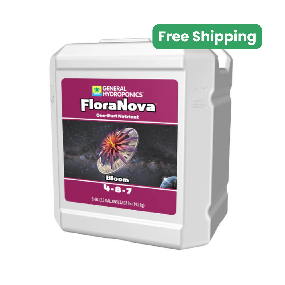 General Hydroponics Flora Nova Bloom Nutrient Solution - 1 Q...