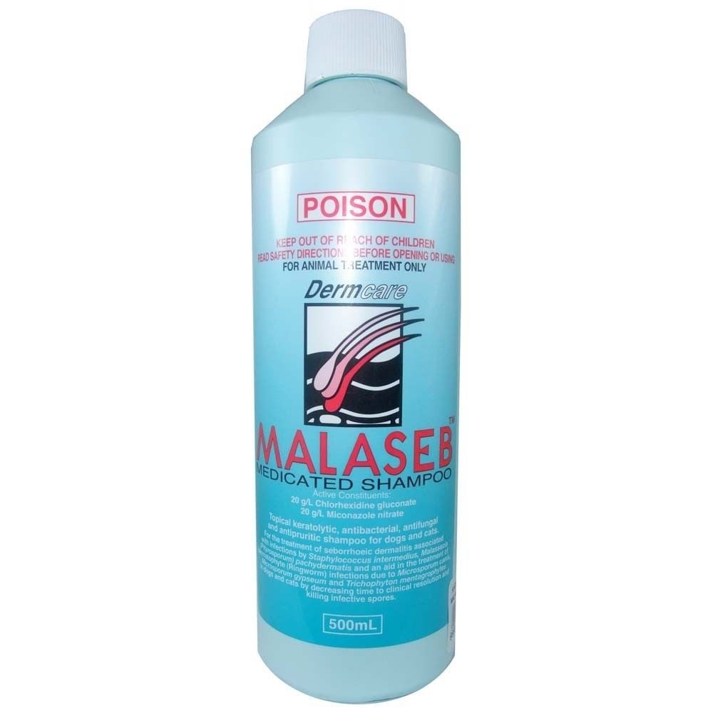 Malaseb Medicated Shampoo for Cats & Dogs - 500ml