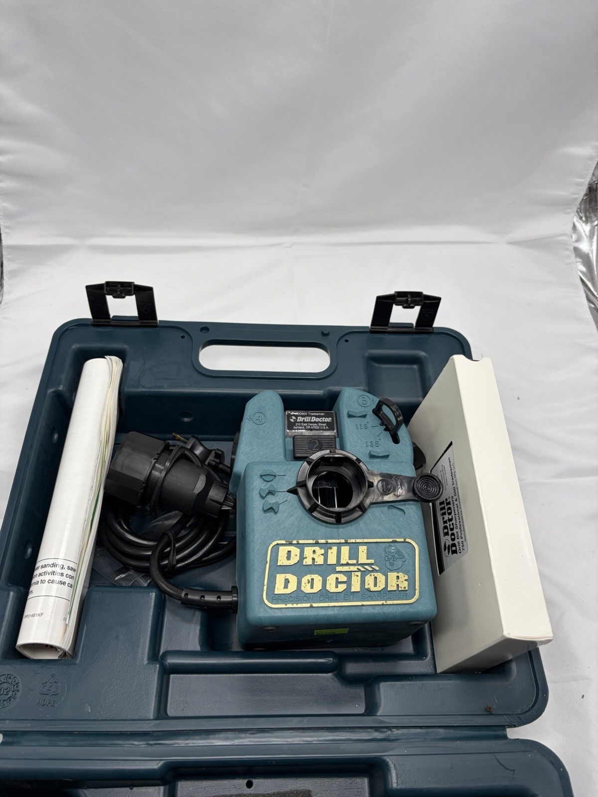 Drill Doctor 750 Professional Drill Bit Sharpener With Case