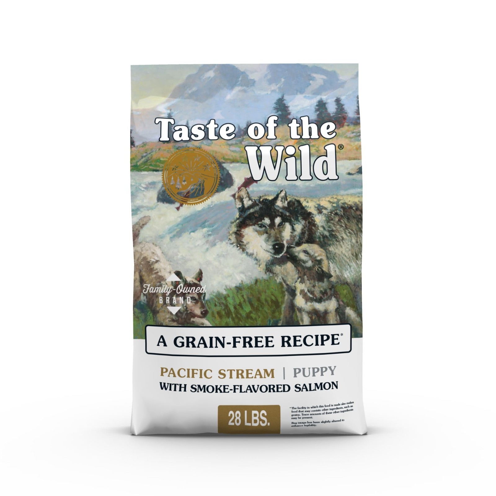 Taste of the Wild Pacific Stream Puppy Recipe Smoke-Flavored...