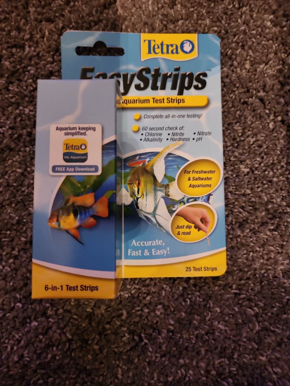 Tetra EasyStrips Aquarium Test Strips - 6-Pack
