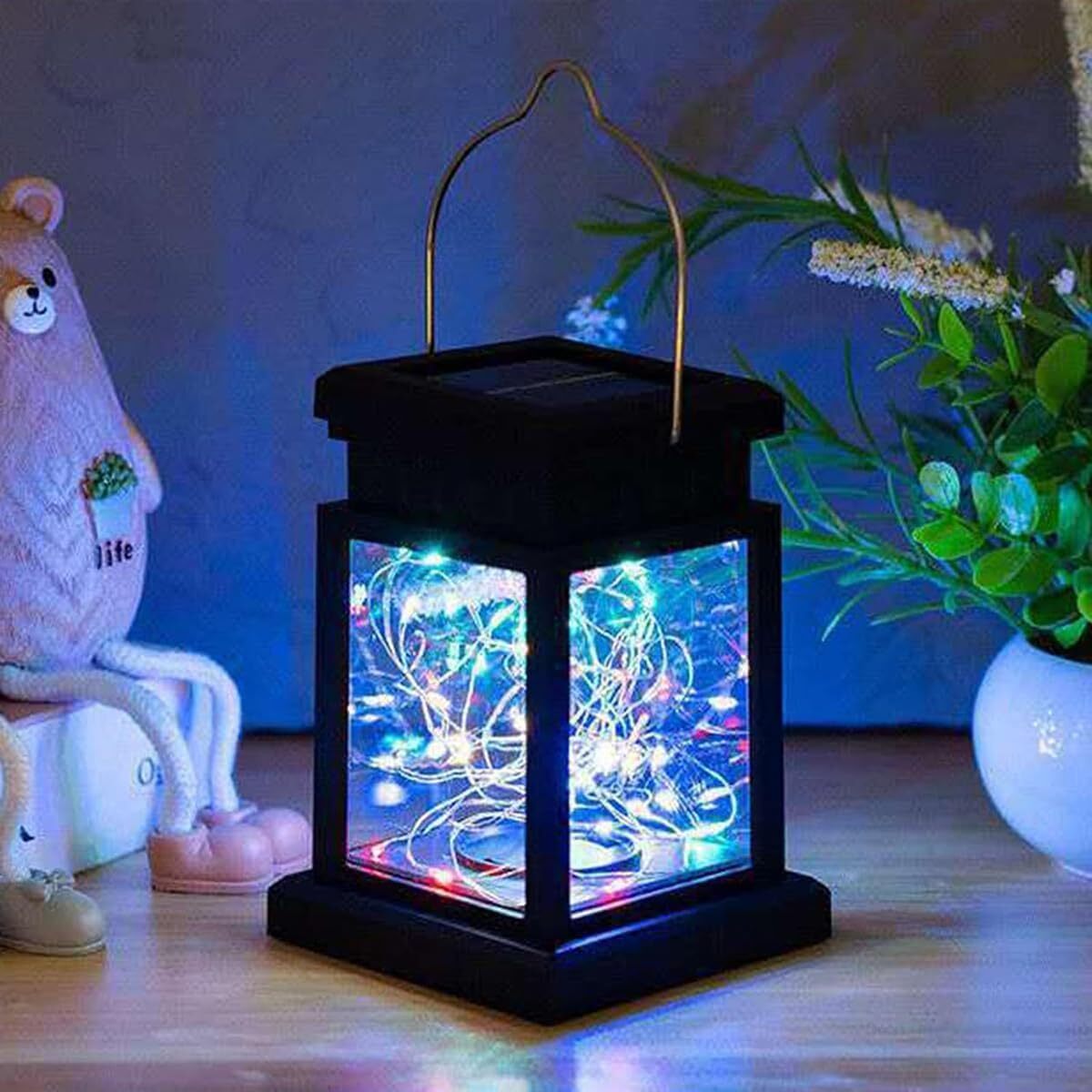 LED Solar Lantern Outdoor Garden Decor Lamp
