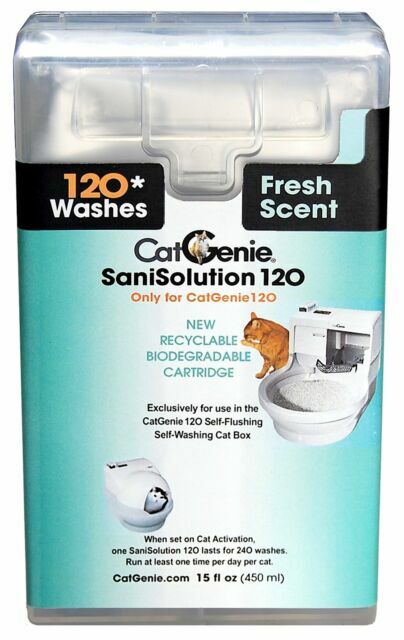 CatGenie SaniSolution 120 Self-Cleaning Litter Box