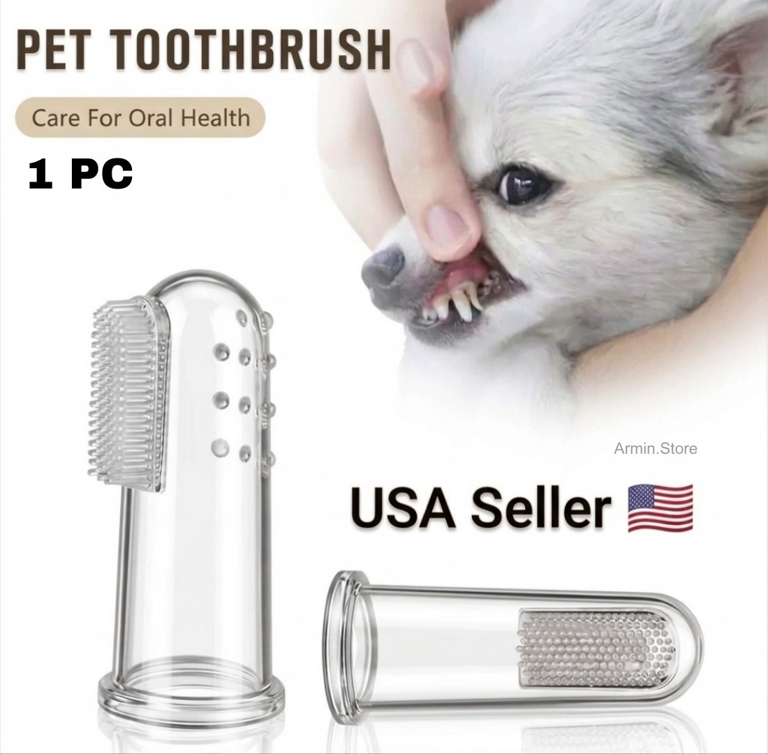 Pet Dog & Cat Dental Teeth Brush - Soft Toothbrush