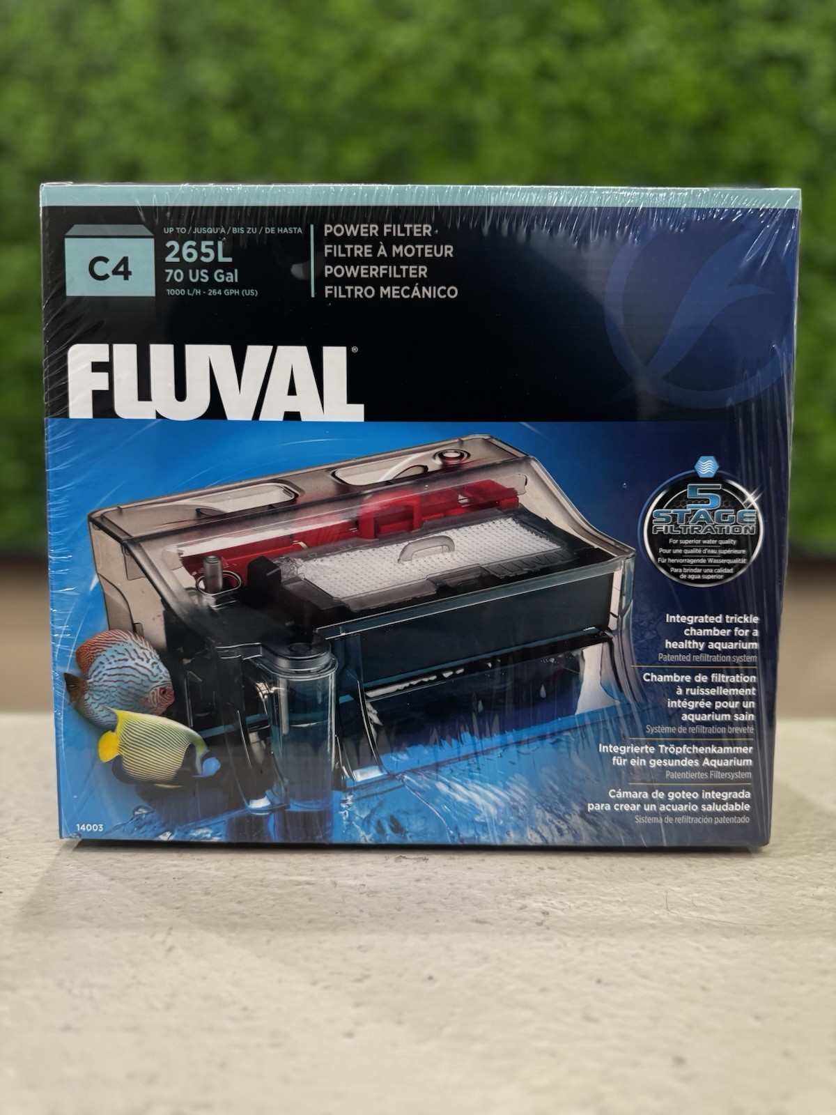 Fluval C4 Power Filter - Up to 70 US Gal / 265 L