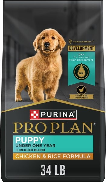 Purina Pro Plan Puppy Chicken & Rice Formula - 34Lb