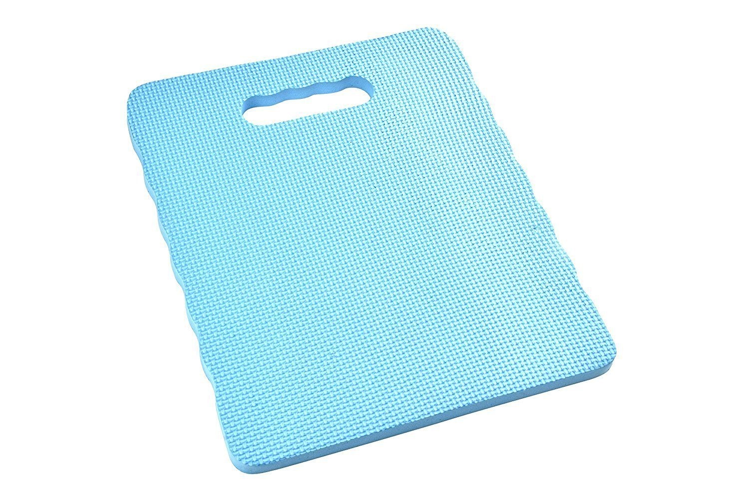 Large Blue/Green Foam Kneeling Pad - 15 1/2" x 12" x 3/4"