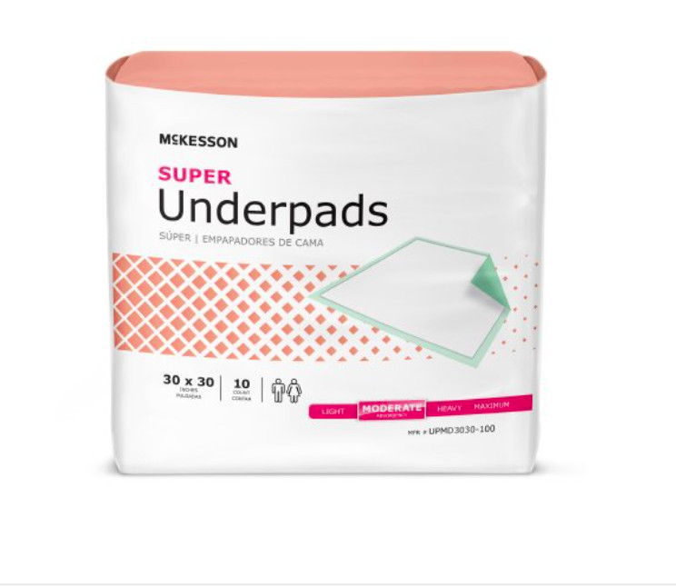 McKesson Ultra Thick Heavy Puppy Training Pee Pads (30x30 In...