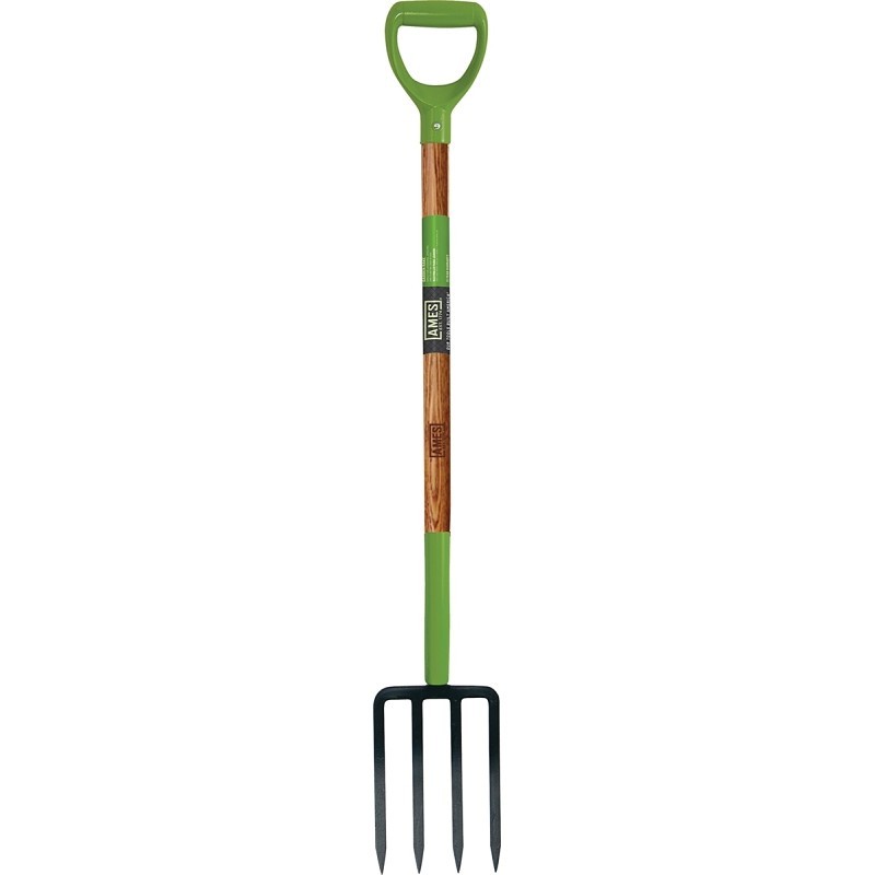 Diamond Shaped Ames Spading Fork, 6-5/8" Wide, 10-1/2" Long