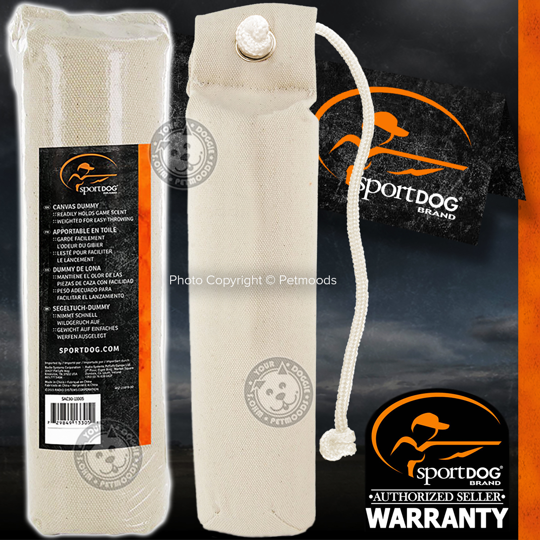 SportDOG Jumbo Canvas Dummy for Young/Adult Dogs - Natural W...