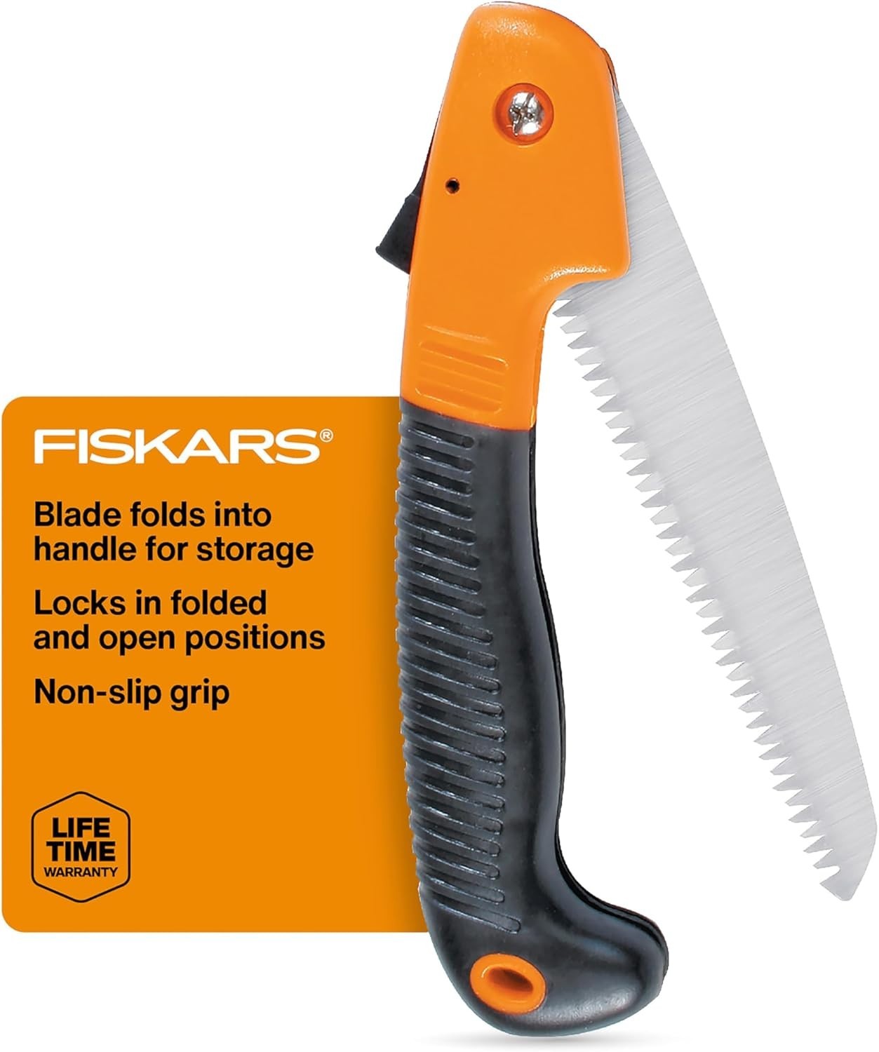 Fiskars 7 Inch Folding Pruning Saw Model 9368 Power Tooth Bl...