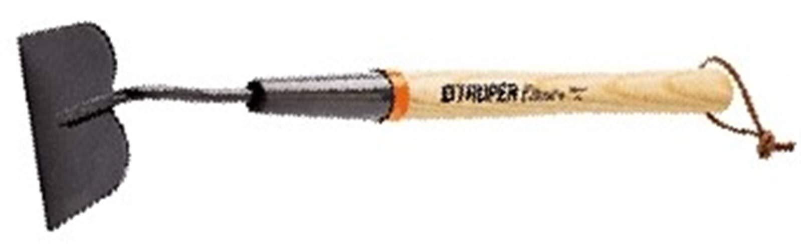 Floral Garden Hoe Tool, 15 Inch Ash Handle