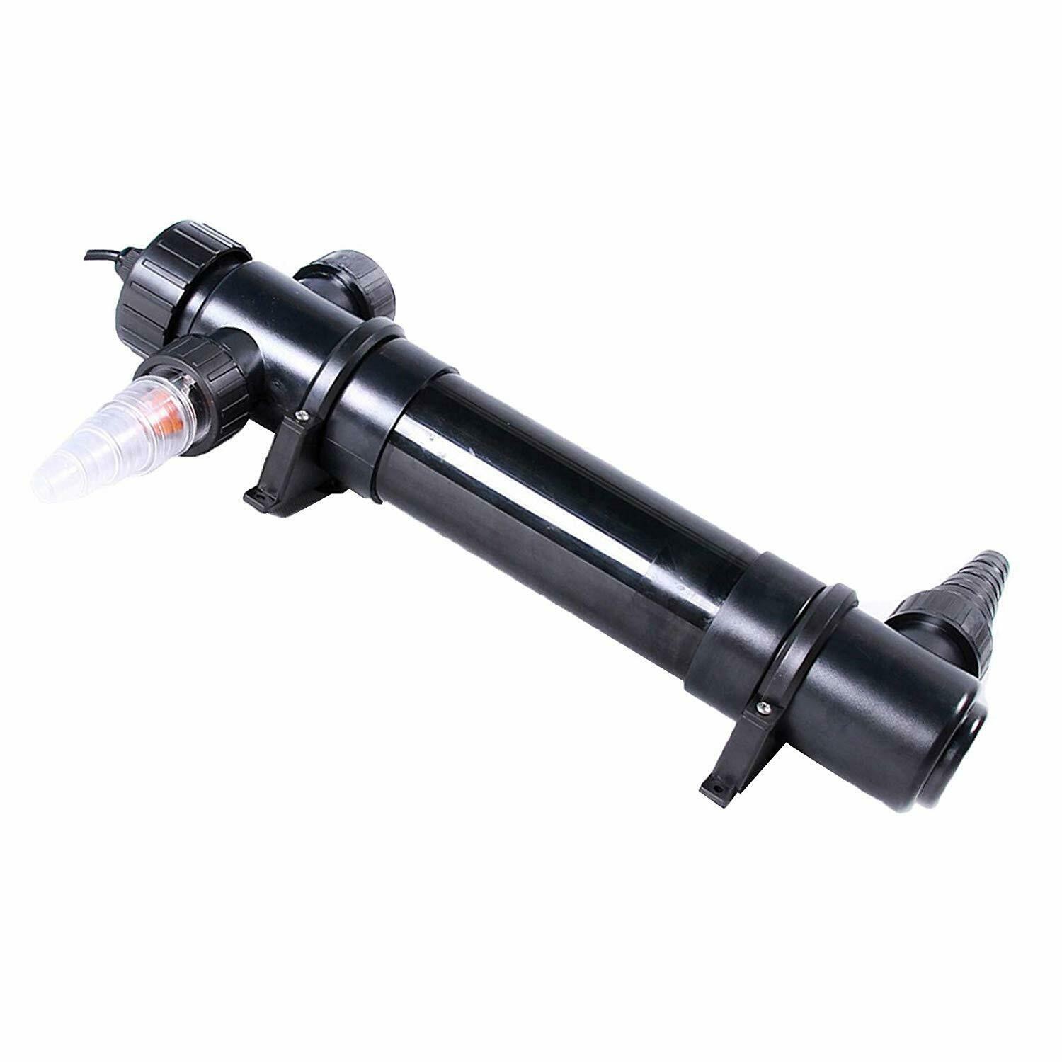 UV-C Clarifier Sterilizer for Koi Fish Pond Reef Aquarium Ta...