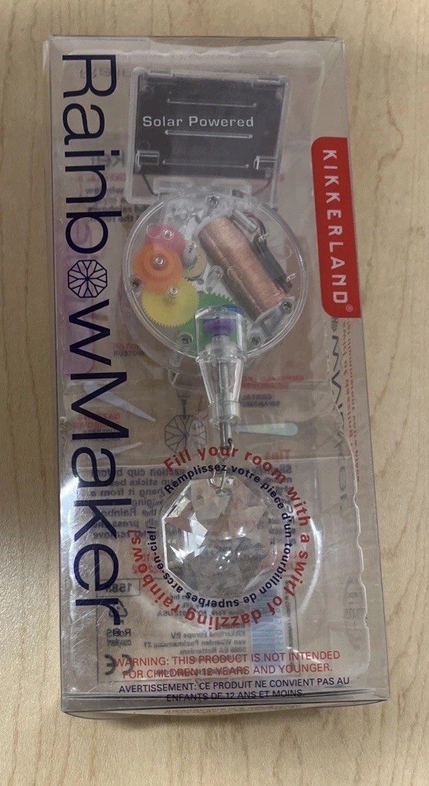 Rainbow Maker Solar Powered Prism Suncatcher