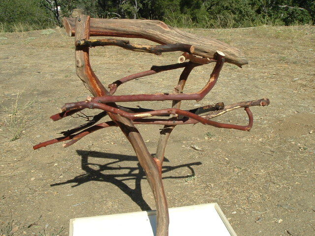 3Ft Gray Gw Love Natural Manzanita Parrot Tree Stand Bird Pe...