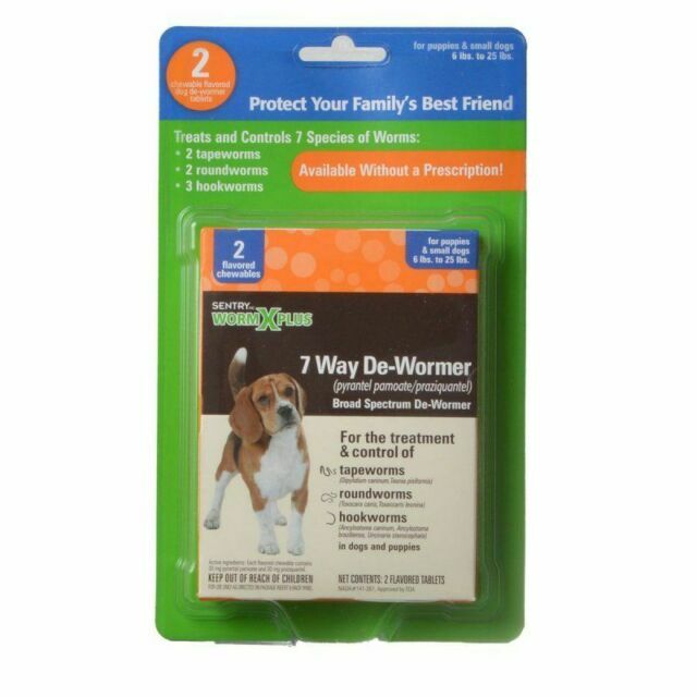 Sentry HC Worm X Plus De-Wormer (Pyrantel 2 Count)