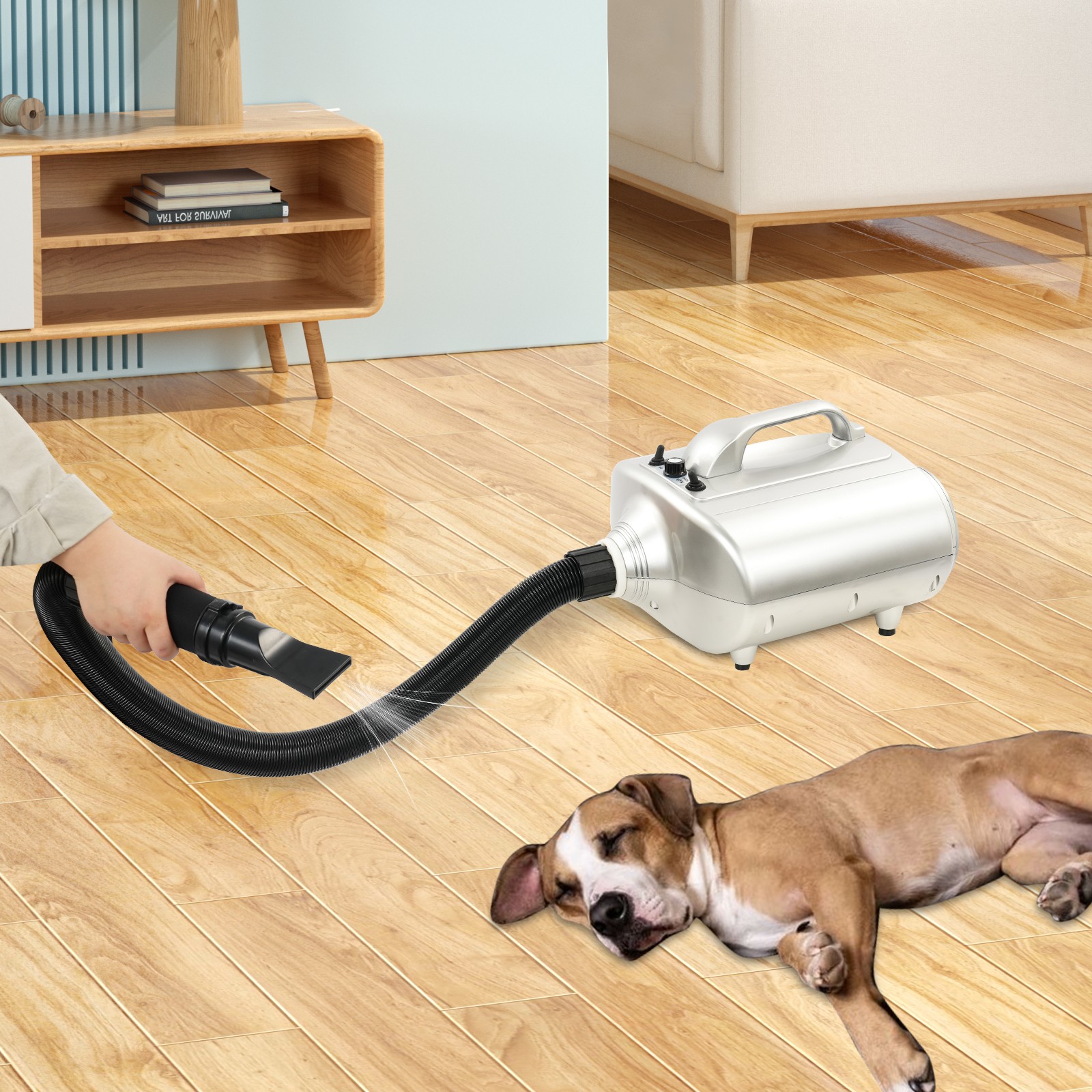 High-Power Dual Motor Dog Hair Dryer