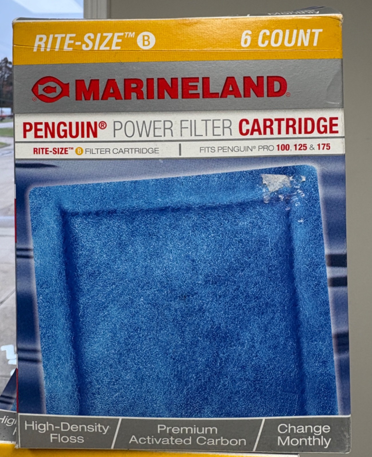 Penguin Marineland Filter Power Rite Size B Cartridges (6 Pa...