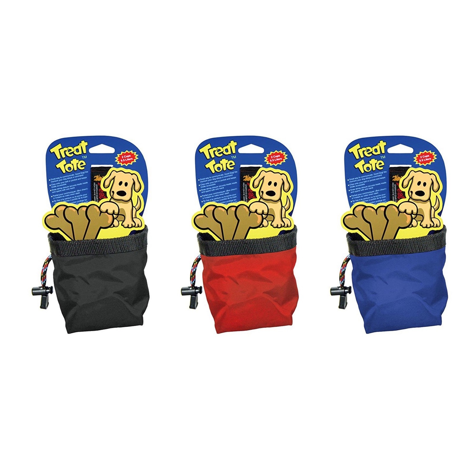 Chickit Dog Training & Travel Treat Tote - Large Size 5 Inch...