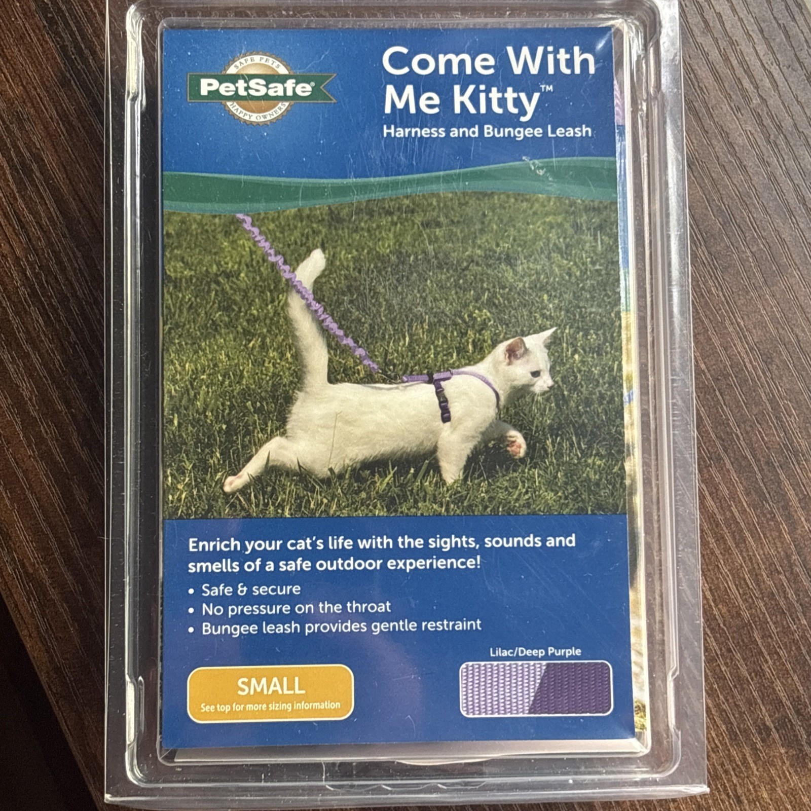 PetSafe Come With Me Kitty Harness Bungee & Cat Leash Royal...