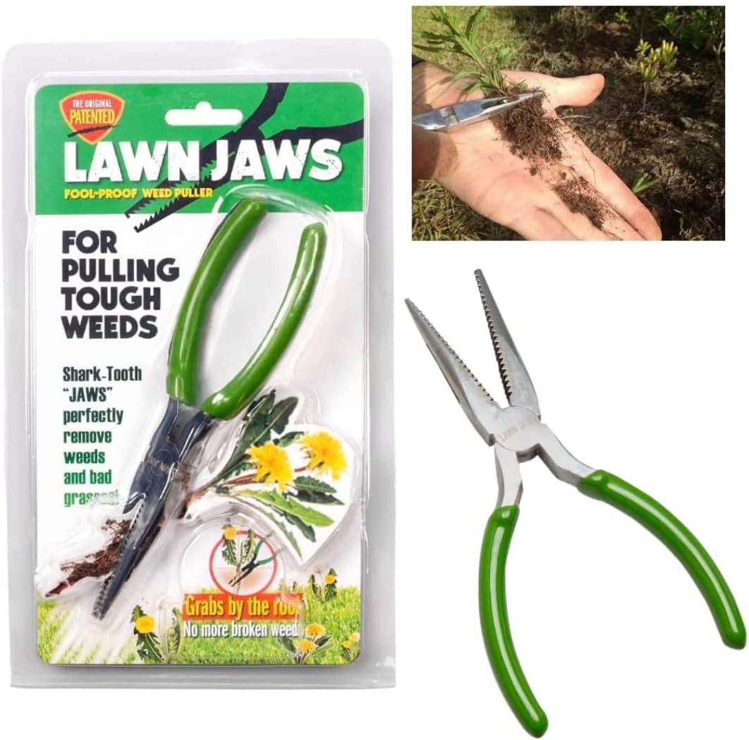 Shark Tooth Root Removal Weeder Tool - Handheld Garden Tool