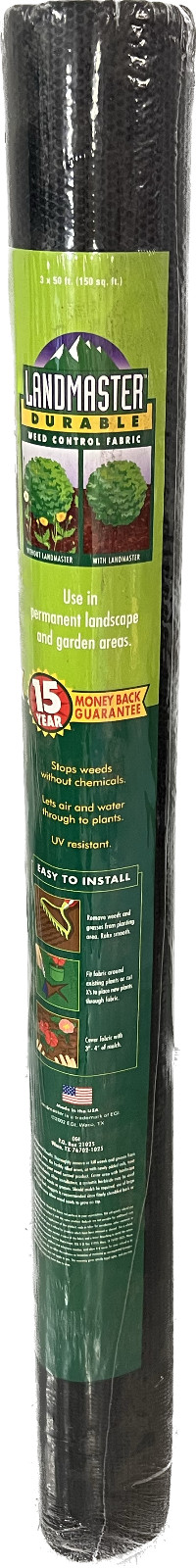 Landmaster Landscape Fabric - 3' x 50' - 15-Year Weed Contro...