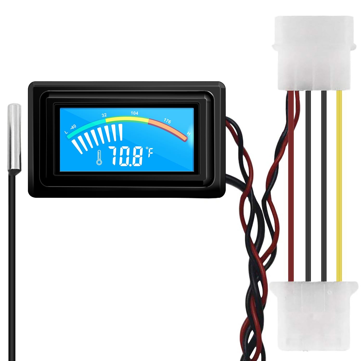 Digital Thermometer | Waterproof Aquarium Probe | Temperatur...