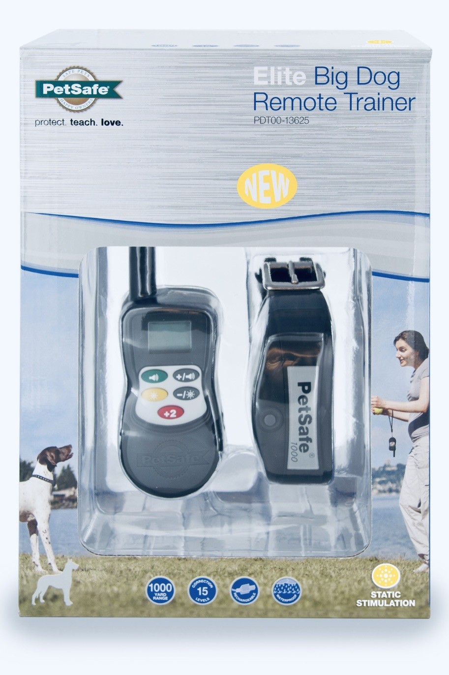PetSafe Elite Big Dog Remote Trainer PDT00-13625, 40 lbs, 10...