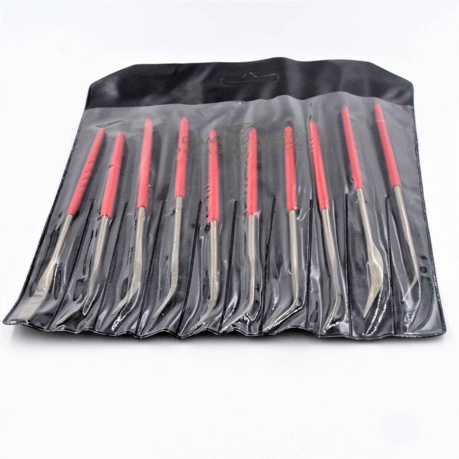 Watch Jewelry Riffler File Set, Diamond Coated, 10 Pieces, 1...