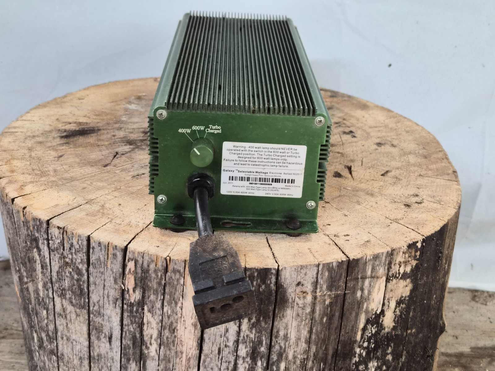 Galaxy Legacy Select-A-Watt Electronic Ballast 400W/600W Tur...