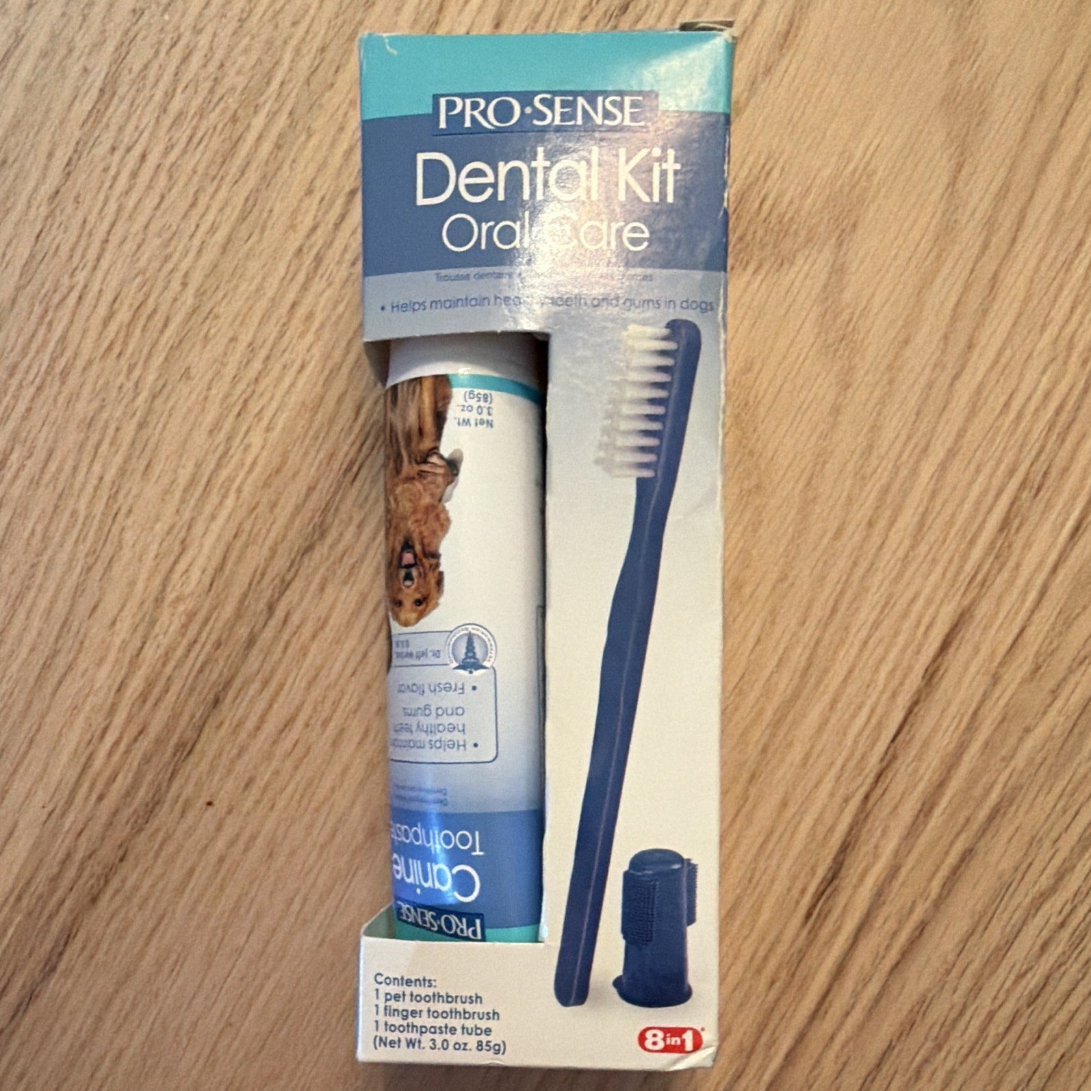 Pro-Sense Oral Care Kit for Adult Dogs - Toothpaste & Toothb...