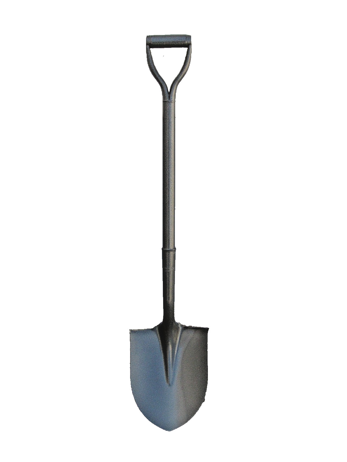All Steel Round Point Shovel with D-Grip Handle - Heavy Duty