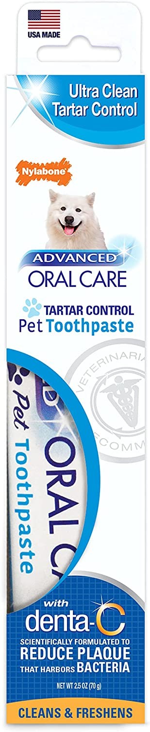 Nylabone Advanced Tartar Control Toothpaste for Dogs - 2.5 O...