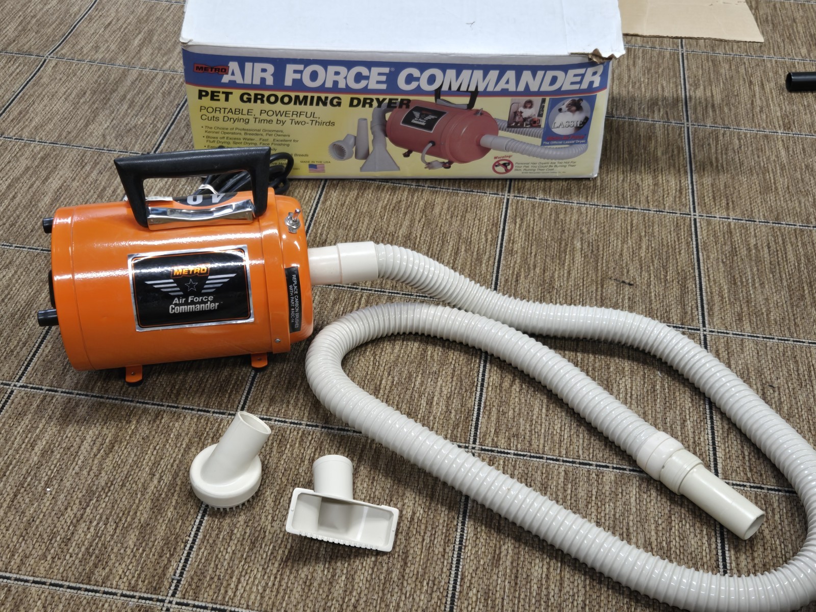 Metro Air Force Commander 4.0 HP Pet Hair Dryer