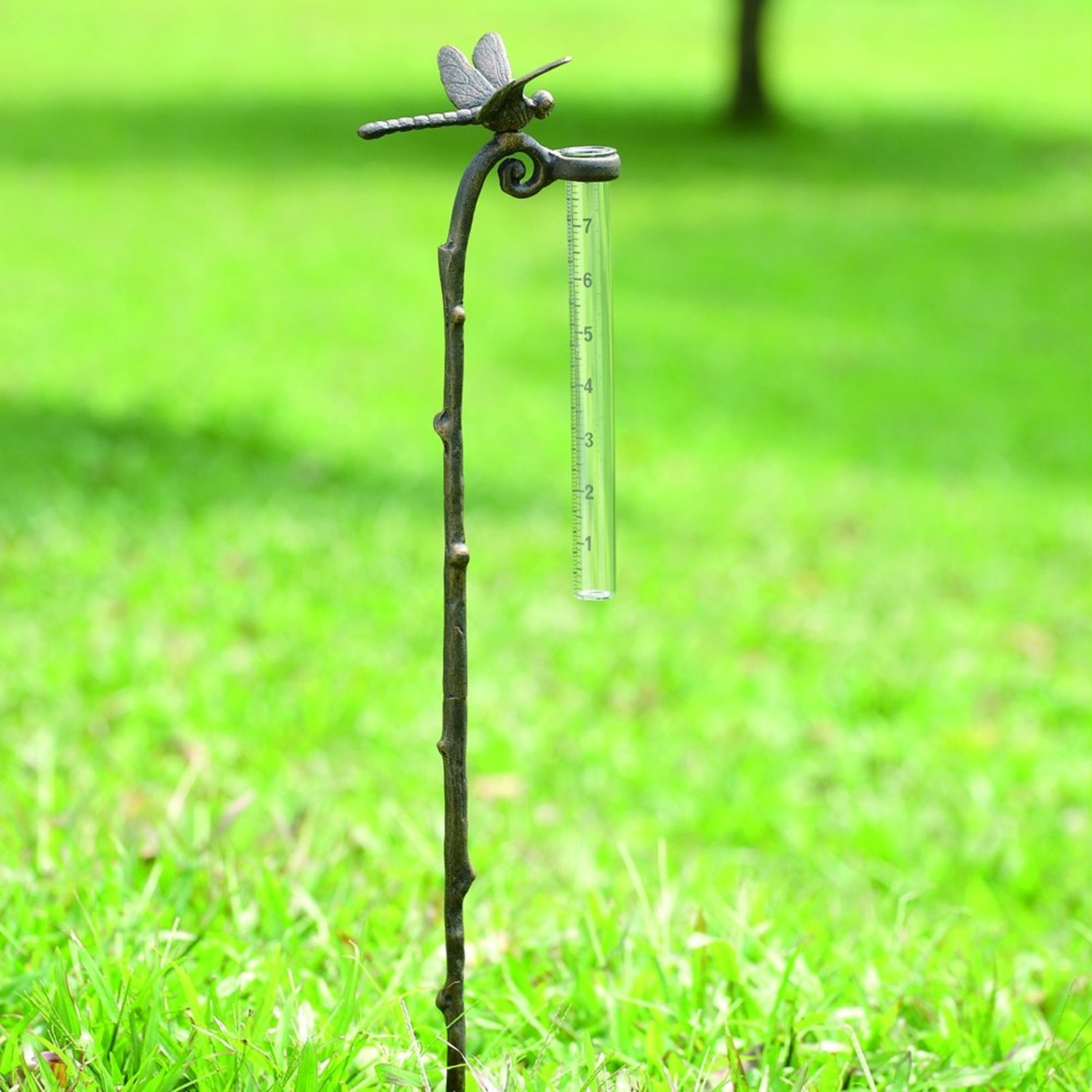 SPI Home Aluminum Gauge Garden Stake (Precipitation)