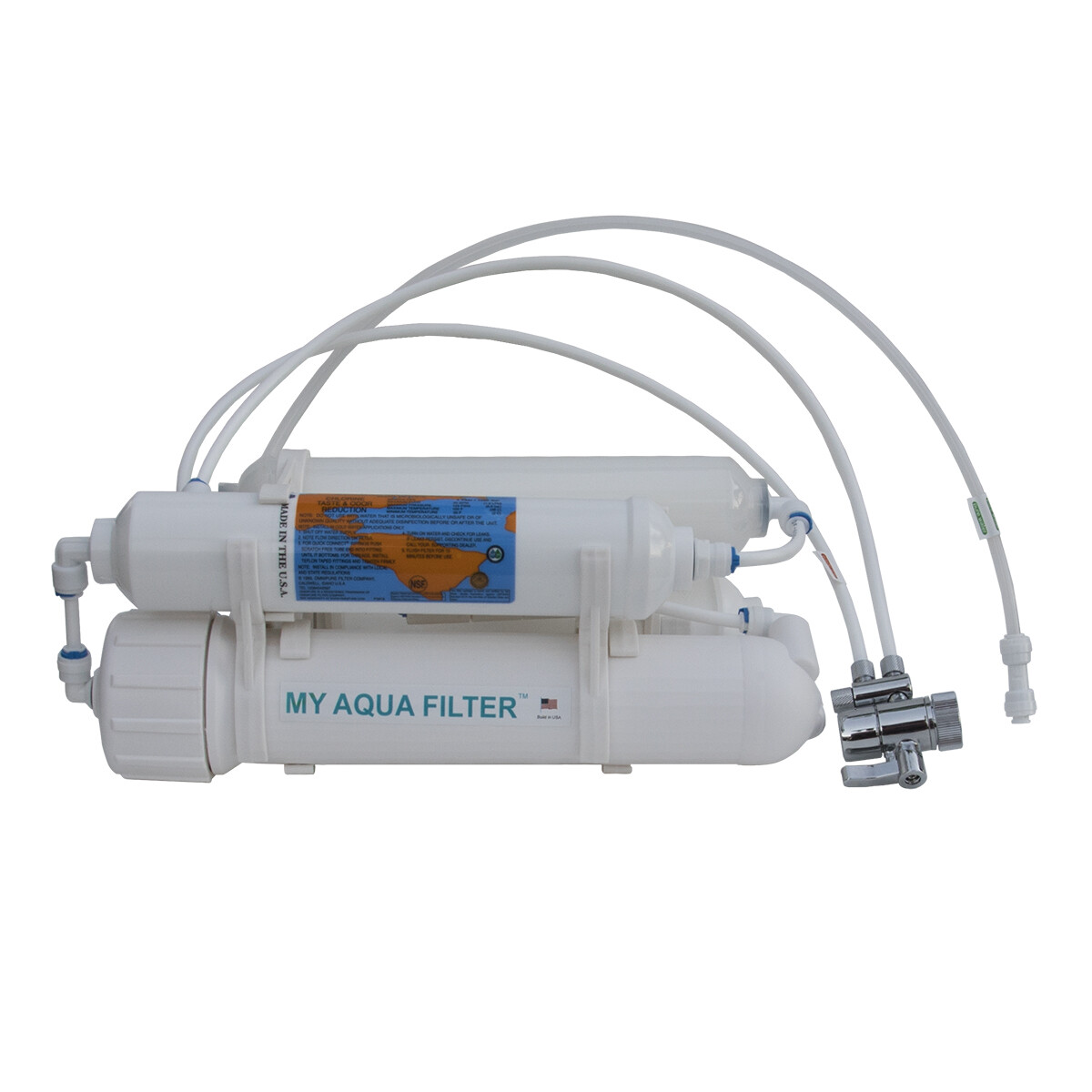 Portable RO Aquarium System 4-Stage, 75 GPD