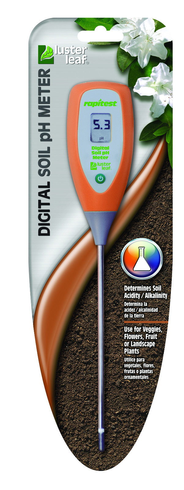 Rapiest Mini Digital Soil Moisture Meter for Lawn Flower Gar...