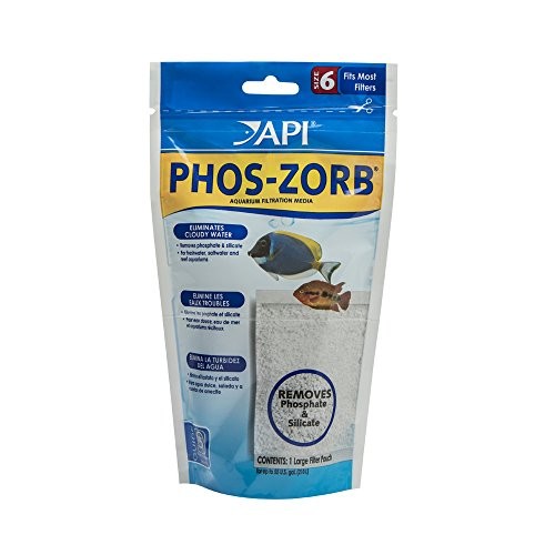 API PHOS-ZORB Filter Pouch Size 6 Count Bag