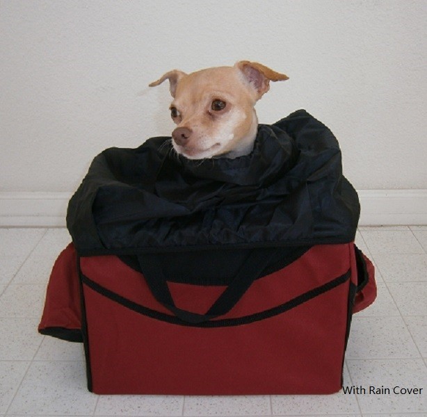 3-in-1 Pet Dog Bicycle Basket, Car Seat & Hand Carrier Bag W...