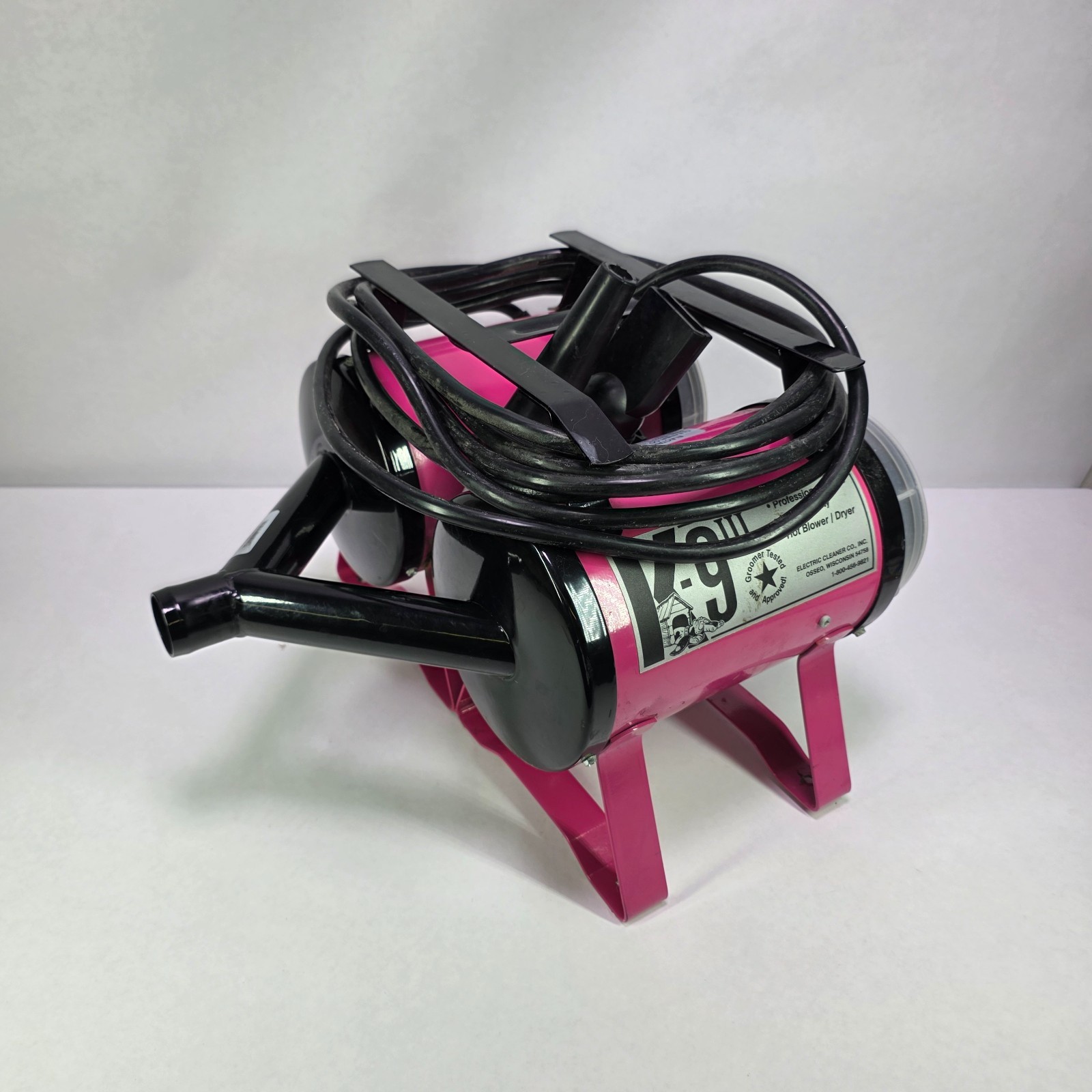 Electric K-9 III Professional Dog Grooming Blower Dryer Pink