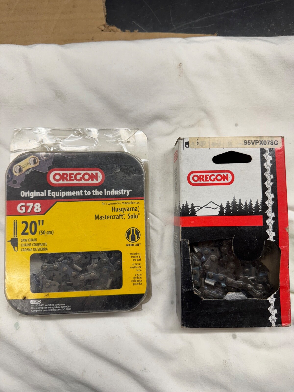 Oregon 95VPX078G Chainsaw Chain Set - 2 Units