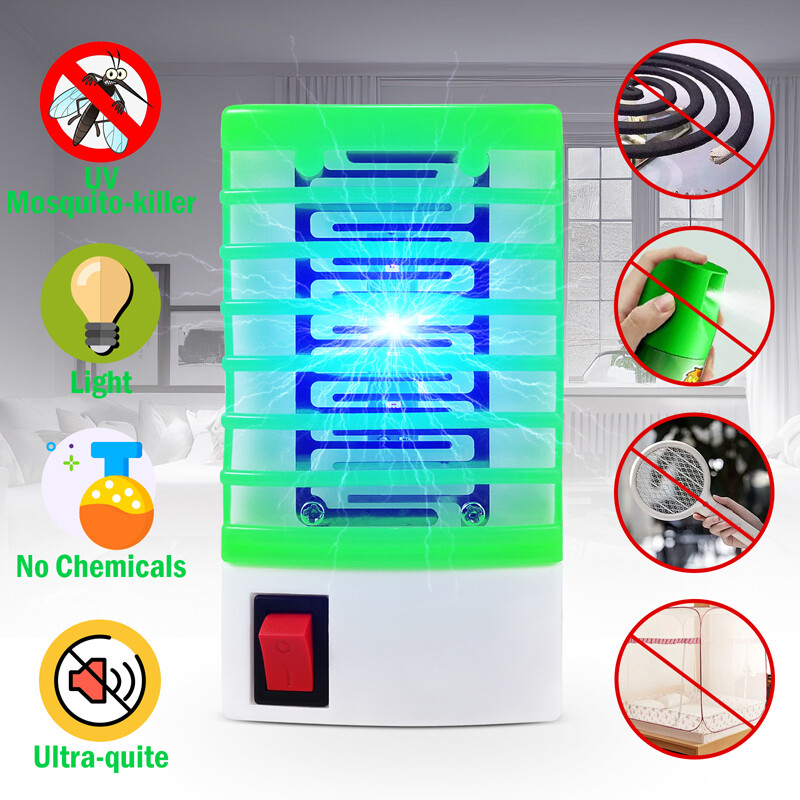 LED Mosquito Trap Night Lamp - Indoor Bug Zapper