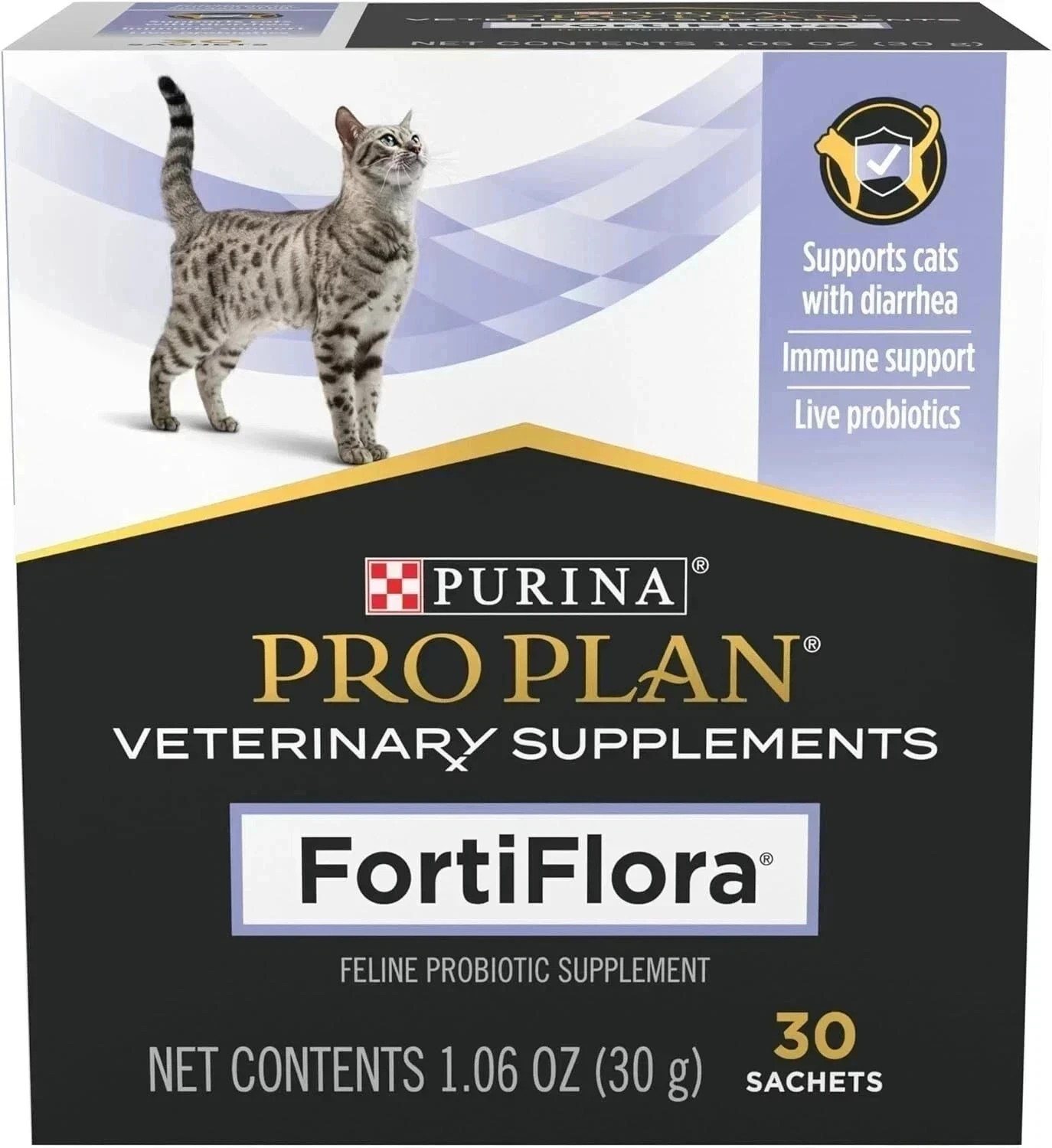 FortiFlora Probiotic Supplement for Cats, 30 Sachets